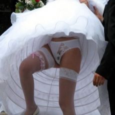 Panties of brides 