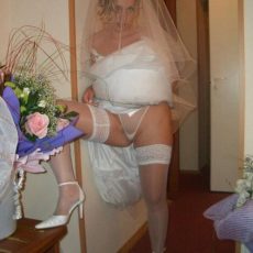 Panties of brides  