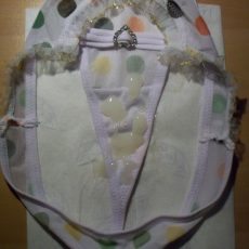 Panties filled with cum  