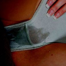 Panties filled with cum  