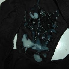 Panties filled with cum  