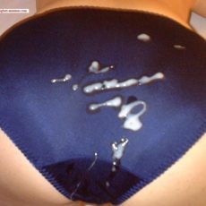 Panties filled with cum  