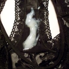 Panties filled with cum  