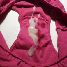 Panties filled with cum  