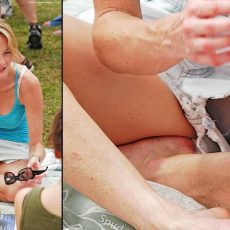 Upshorts - panties peeped under shorts Upshorts - panties peeped under shorts