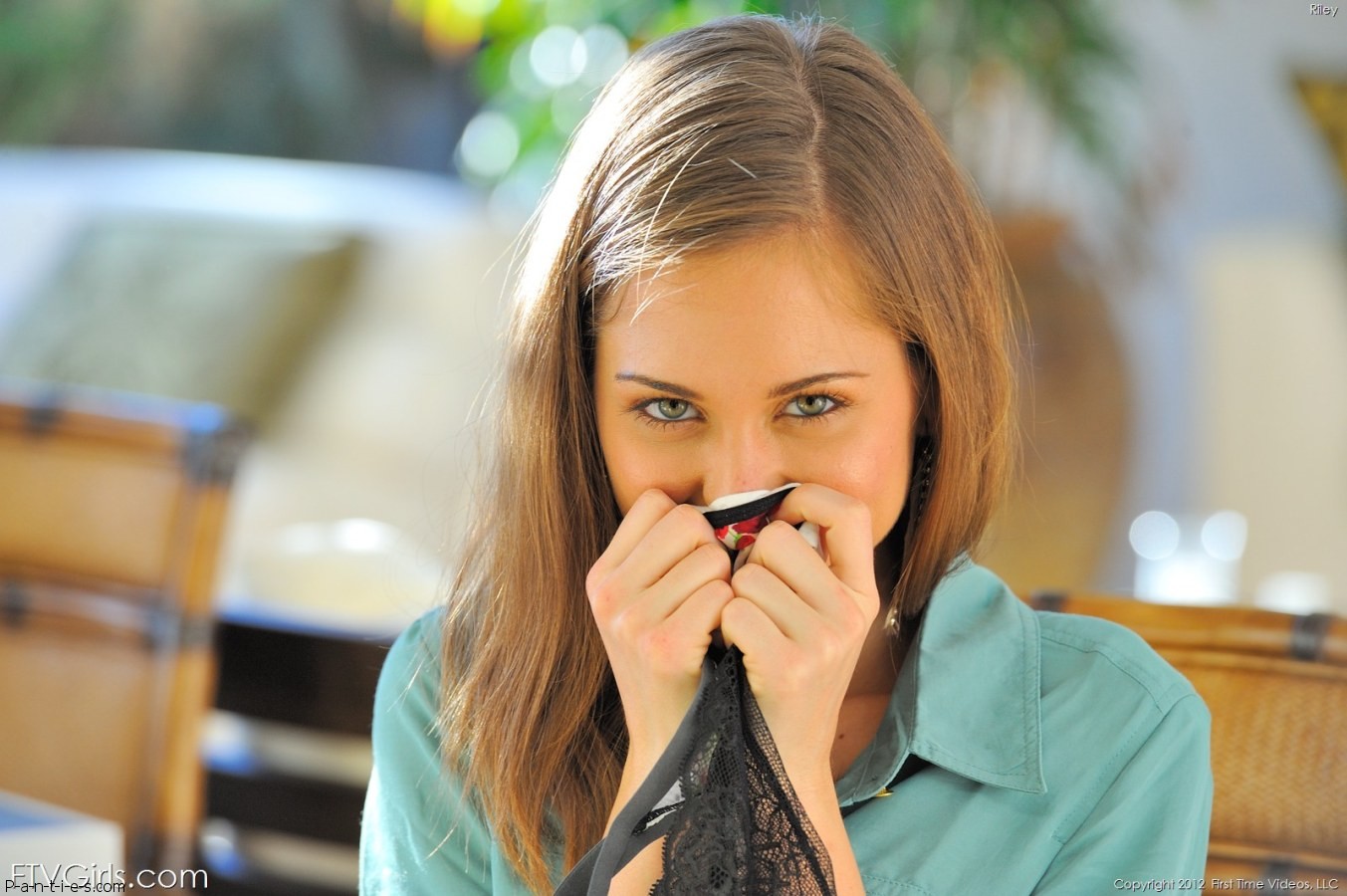 Ladies sniffing their used panties image