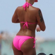 Asses of girls at beach wearing bikini panties - part 2  