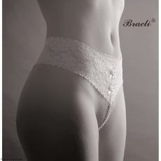 G-thongs with pearls - kinky panties with jewelry on the vagina  