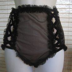 Lace up panties - panties like a corset 