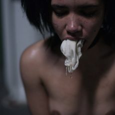 Panties stuffed in the mouth  
