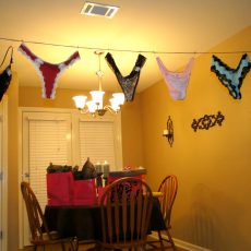 Lovely pics of drying panties Lovely pics of drying panties