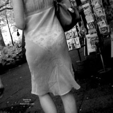 Panties under transparent skirts and dresses Panties under transparent skirts and dresses