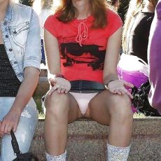 White panties under the skirts White panties under the skirts