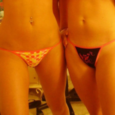 Lovely hotties in sexy panties  