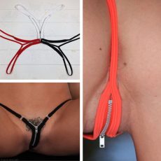 Panties with zipper Panties with zipper