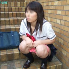 Japanese student shows panties outdoor Japanese student shows panties outdoor