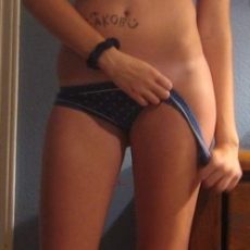 College cutie posing in pants College cutie posing in pants