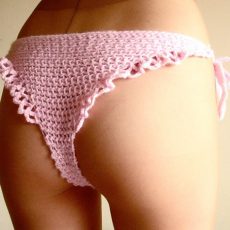 Cute crotchet panties on photos Cute crotchet panties on photos