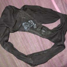 White pussy stains on panties  