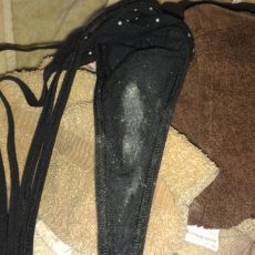 White pussy stains on panties  