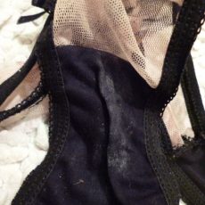 White pussy stains on panties  