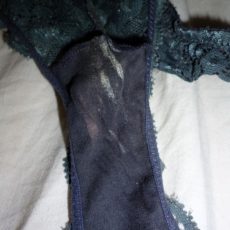 White pussy stains on panties  