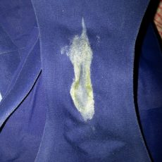 White pussy stains on panties  