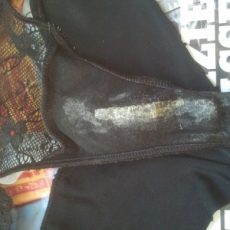 White pussy stains on panties  