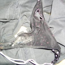 White pussy stains on panties 