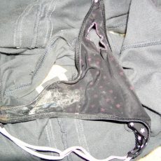 White pussy stains on panties  