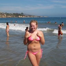 Chubby girlfriend posing in panties Chubby girlfriend posing in panties