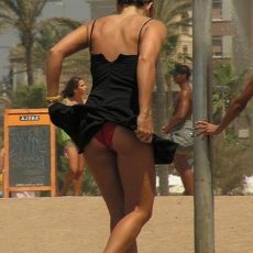 Panties under her skirt Panties under her skirt