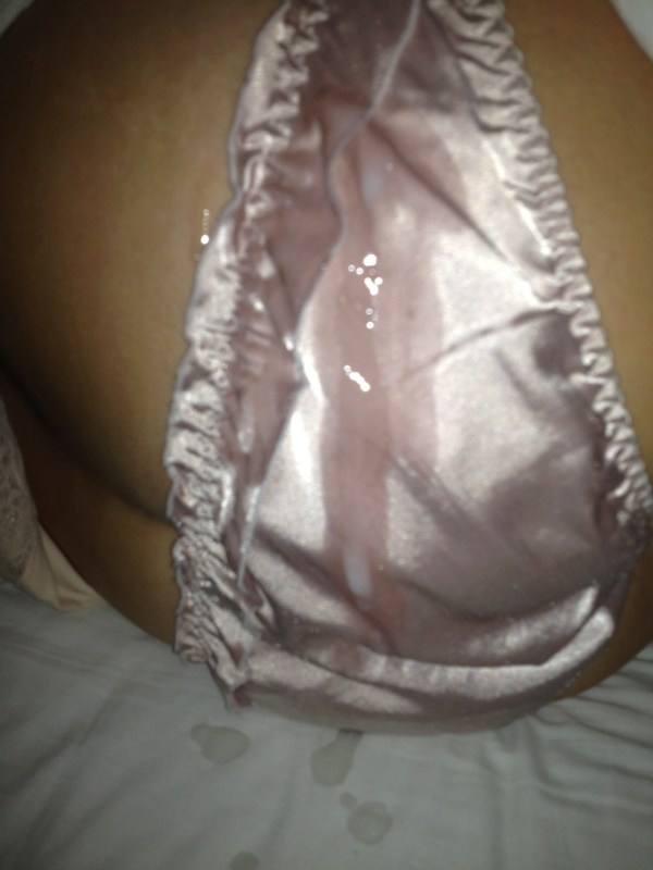 Cum On Silk Panties 26