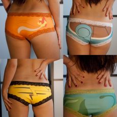 Random babes wearing panties  