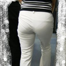 More pics of women with visible panty lines More pics of women with visible panty lines