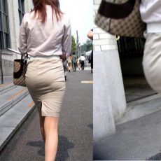 More pics of women with visible panty lines 