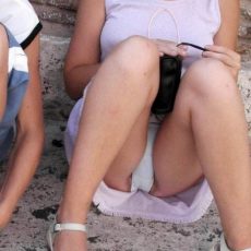 Under her skirt Under her skirt