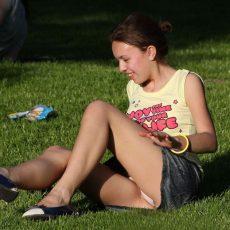 Under her skirt Under her skirt