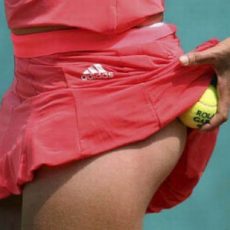 Panty of girls playing tennis Panty of girls playing tennis