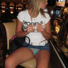 Panties on upskirt photos  