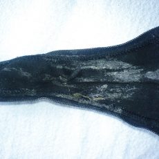 Filthy stained panties Filthy stained panties