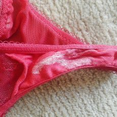 Filthy stained panties Filthy stained panties