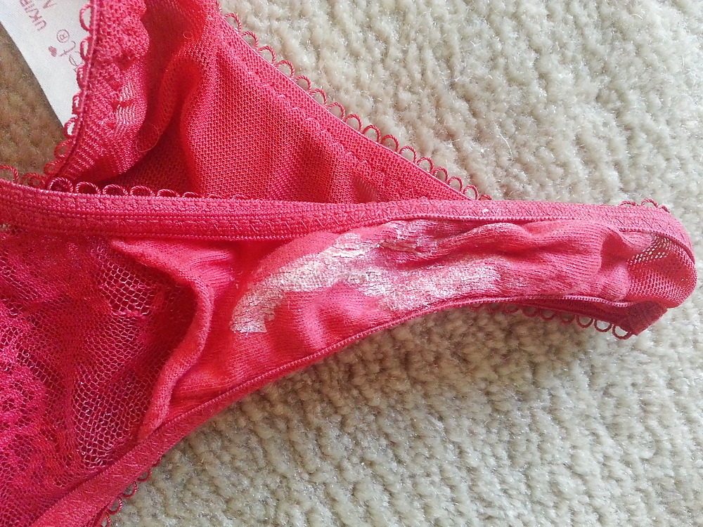 cum stained panties Filthy stained panties