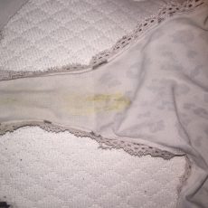 Filthy stained panties Filthy stained panties