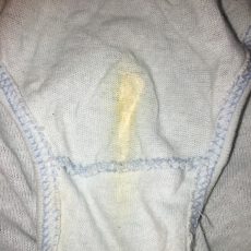 Filthy stained panties Filthy stained panties