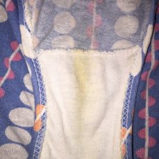 Filthy stained panties Filthy stained panties
