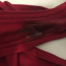 Filthy stained panties Filthy stained panties