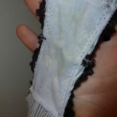 Filthy stained panties Filthy stained panties