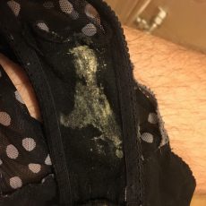Filthy stained panties Filthy stained panties