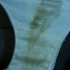 Filthy stained panties Filthy stained panties